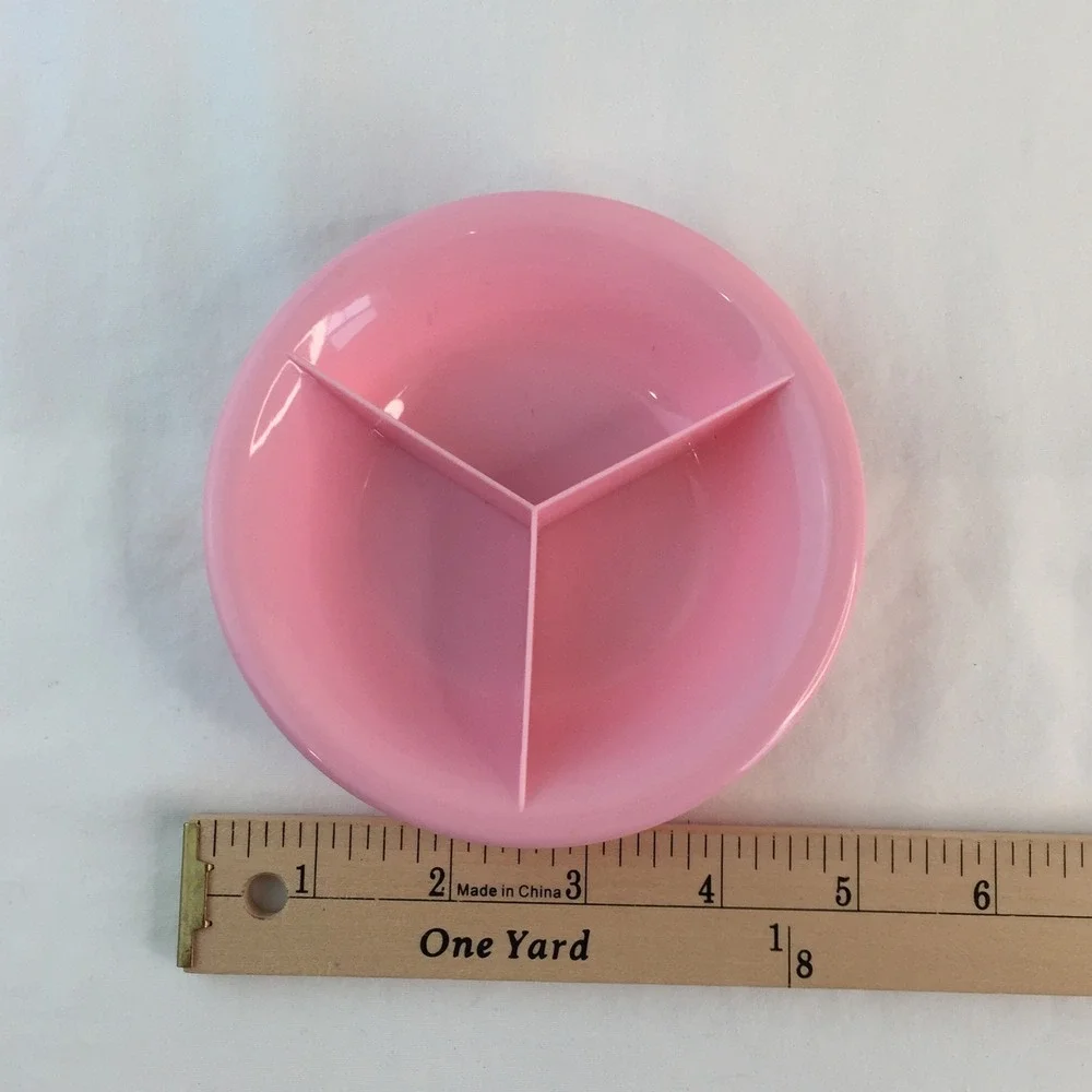 American‎ Girl Bitty Baby Doll Divided Bowl 4.5